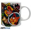 Crash Bandicoot keramický hrnček Sticker Crash 320 ml