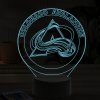 Beling 3D lampa, Colorado Avalanche, 16 farebná S494SXDDS