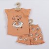Detské letné pyžamko New Baby Dream lososové Farba: Podľa obrázku, Veľkosť: 74 (6-9m)