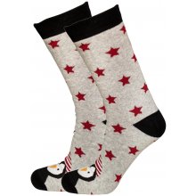 Star socks ponožky Noel šedé