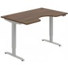OFFICE PRO s.r.o. HOBIS ergo elektr.staviteľný stôl 140 cm, pamäť. ovláda. - MSE 2M 1400, orech