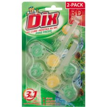 DIX 3D WC blok závesný Borovica 2-pack 2 x 40 g