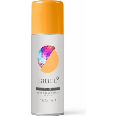 Sibel Fluo farebný sprej oranžový 125 ml