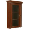 BRW Závesná vitrína KENT ENAD 1WN gaštan nábytkárska doska/fólia finish 58.5 cm x 114.5 cm x 58.5 cm