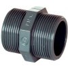 Aquaram PVC tvarovka - Dvojnipel 1 1/2“ ext., vonkajší závit / vonkajší závit 0205600007