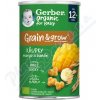 GERBER Organic chrumky s mangom a banánom 35 g​