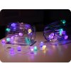 Solight LED vianočná reťaz, farebné gule, 40x LED, 4m, 2xAA [1V274]