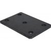 Platňa 100 x 150 x 8 mm s otvormi ø 13 mm, bez úpravy