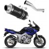 Yamaha TDM 850 Right Side 1996 - 2001 ladený výfuk GP1 BLACK + dB killer medium