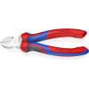 Bočné štiepacie kliešte Knipex 70 05 160 SB - komfortná rukoväť, chrómované