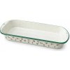 Metalac smaltovaný pekáč 34cm - 4 L Julie (Smaltovaný pekáč s kvietkami)