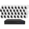 Securia Pro IP kamerový systém NVR32CHV4S-W DOME smart, biely Nahrávanie: 4TB disk