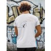 Mosquito Bites Tričko Bobor Pánske Farba: Biela (White), Veľkosť: XL, Grafika: Vzadu (Back)