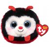 TY Beanie Balls Cuddly Toy Ladybug Izzy 10 cm