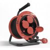 PREDLŽOVACÍ KÁBEL BUBNOM GUMOVÝ 25m 4 ZÁSUVKY 230V 3x1mm2 10A 2300W EMOS P084256