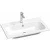 Ravak CHROME SLIM umývadlo 80 cm 80 x 49 cm biela XJG01180001