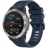eses Športový silikónový remienok pre Garmin - Tmavo modrý, QuickFit 22 mm