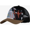 Detská šiltovka Buff Trucker Cap Youth Farba: čierna/hnedá