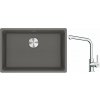 Súprava granitový drez Franke Maris 125.0687.258, kuchynská batéria Franke Lina 115.0693.230
