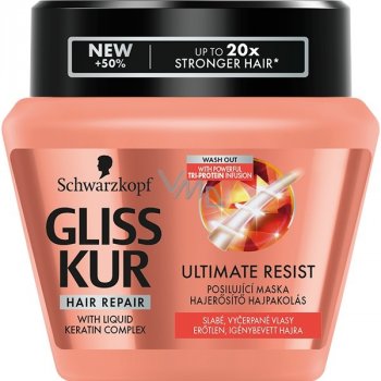 Gliss Kur Ultimate Resist regenerační maska pro slabé a vyčerpané vlasy 300 ml