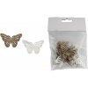 Dekorácia motýľ, 12 ks D6126