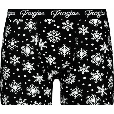 Frogies Snowflakes Christmas čierna