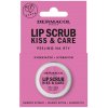 Dermacol Kiss & Care peeling na pery z bambusu vône Red Fruit 12 ml