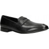 Pánske poltopánky Loafersy Wojas čierne veľ.44