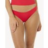 RIP CURL plavky Premium Surf Cheeky Pant Hibiscus Red 619 vel. M