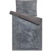 SVITAP obliečky mikroflanel LONGINESS, dlhý vlas - antracit 140 x 200, 70 x 90
