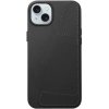 Mujjo Full Leather Wallet kožený kryt s kapsou na karty pre iPhone 14 Plus - čierny MUJJO-CL-032-BK - možnosť vrátiť tovar ZADARMO do 30tich dní