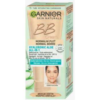 Garnier Skin Naturals BB Cream Hyaluronic Aloe All-In-1 SPF25 bb krém Medium 50 ml