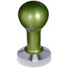Buna café tamper, kov, zelený, 56 mm, nerez mat, plochý