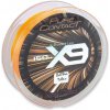 Iron Claw šnúra Pure Contact X9 0,24mm 150m oranžová