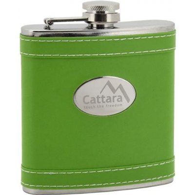 Lahev placatka zelená CATTARA 175 ml