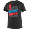 CXS tričko Workwear krátký rukáv černá/modrá/červená