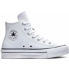 Converse detské kožené tenisky Chuck Taylor All Star Eva Lift A02486C biela