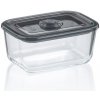 KELA Dóza na potraviny skladovací Aurelia sklo 16,5x11,5x7,5cm 0,75l KL-12644