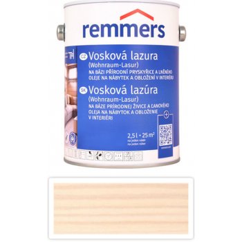 Remmers Vosková lazúra 2,5 l biela