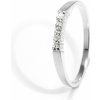 Blink-Blink Jemný diamantový prsteň z bieleho zlata 0.07 ct 1310BDG