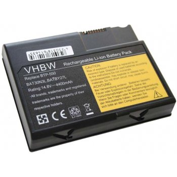 VHBW 1095 4400 mAh batéria - neoriginálna