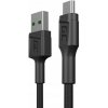 GCE Green Cell KABGC23 USB kábel USB 2.0 0,3 m USB A Micro-USB B Čierna