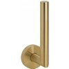 Sapho X-ROUND GOLD držiak toaletného papiera rezervný, zlato mat XR701GB