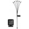 Lampa Strend Pro Garden Firefly, solárna, 6x LED, nerez, 72 cm