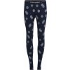 Icebreaker Women's 260 Vertex Leggings Fall Flakes - midnight navy/snow