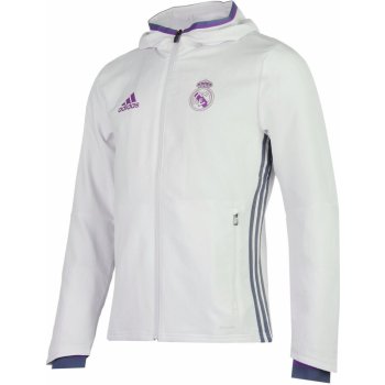 adidas Real Madrid Pre Match Jacket Mens White