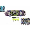 Teddies Skateboard prstový šroubovací plast 9cm s doplňky mix barev