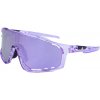 Štýlové športové slnečné okuliare Laceto GLARE Fialová