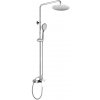 Mereo Viana sprchová batéria s hlavovou guľatou slim sprchou, nerez