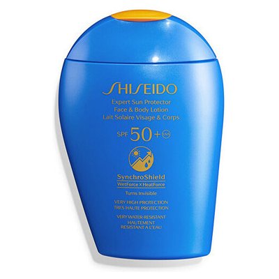 Shiseido Expert Sun Protector Face and Body Lotion SPF 50+ - Vodeodolné ochranné mlieko 150 ml